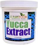 GS Plant Foods Yucca Extract Wetting Agent - All Natural Wetting Agent (8 Ounces Concentrate) - Soil & Plant Thirst Quench for Plants, Lawns & Soil - Liquid Aeration Soil Loosener