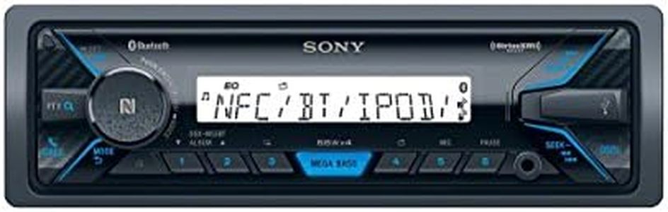 Sony DSXM55BT Bluetooth Marine Digital Media Stereo Receiver SiriusXM Ready, Single DIN