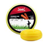 Balwaan Krishi Trimmer Line | Nylon Rope Bundle for Brush Cutter (50m, 3mm Square) | Grass Cutter, Trimmer, Tap n Go | Suitable for All Types of Brush Cutters