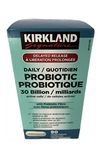 Kirkland Signature Daily Probiotic 30 Billion Active Cells with Probiotic Fibre - 90 Vegetarian Capsules