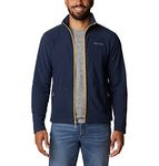 Columbia Men's Fast Trek Light Full Zip Fleece Full Zip Fleece Jacket, Collegiate Navy, Size L