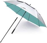 G4Free 68 Inch Vented UV Golf Umbrella Oversize Beach Umbrella Auto Open Extra Large Windproof Sun Rain Umbrellas