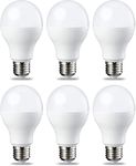 Amazon Basics LED E27 Edison Screw Bulb, 14W (Equivalent to 100W), Cool White, Non Dimmable - Pack of 6