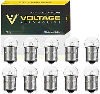Voltage Automotive (10 Pack) G18 67 Automotive Brake Light Turn Signal Side Marker Light Bulb - OEM Replacement
