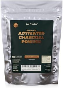 Zen Charcoal Hardwood Activated Charcoal Powder, 100% USA Trees, 8 oz