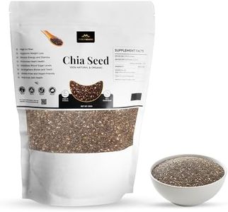 Purely Haven Organic Chia Seeds | Raw Superfood, Rich in Fiber, Plant-Based Protein & Vegan Omega-3 | Perfect for Smoothies, Pudding, Baking & Oatmeal | Non-GMO, Gluten-Free- semillas de chia