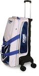 Storm 3 Ball Rolling Thunder Signature Series Bowling Bag- White/Blue