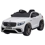 Aosom Officially Licensed Kids Ride-On Car 12V Electric Ride On Car Perfect Toy Gift with Remote Control Suspension Wheel, White