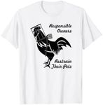 Responsible Owners - Femdom Cock Cage Male Chastity T-Shirt