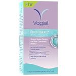 VAGISIL ProHydrate Internal Hydrating Gel, Relieves Vaginal Dryness for More Comfortable Intimacy with Hyaluronic Acid to Hydrate and Retain Moisture, Hormone Free, 6 x 5 g Applicators