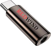 REDWIND USB C to 3.5mm Audio Headphone Adapter, Typc C to 3.5mm Aux Splitter Zinc Alloy Adapter Compatible with iPhone 16/15 Pro/ProMax/Plus, Samsung Galaxy, One Plus, Xioami, Oppo, Vivo, Google Pixel