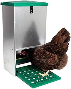FINCA CASAREJO Automatischer Futterautomat für Hühner - Futterautomat gegen Schädlinge - Automatischer Futterspender - Kapazität 20 Kg