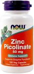 NOW Foods Zinc Picolinate 50 Mg 120