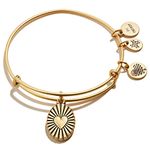 Alex and Ani Love V Bangle, S, Non-Precious Metal, no gemstone