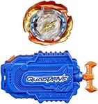 BEYBLADE Burst QuadDrive Cyclone Fury String Launcher Set - Battle Game Set with String Launcher and Right-Spin Battling Top Toy