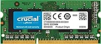 Crucial 8GB (1x8GB) DDR3 SODIMM 133