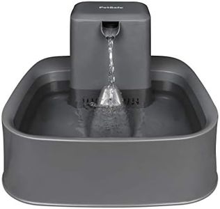 PetSafe Drinkwell Dog and Cat Water Fountain, Suitable for Large Dog Breeds and Multiple Pet Households, Easy-to-Clean Design, Filter Included, 7.5 litres