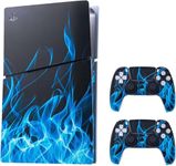 A1GRAPHIX PS5 Slim Skin Protector for Console Wrap Sticker Skin with 2 Wireless Controller Decal Sticker