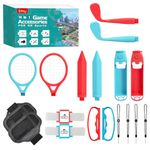 14 in 1 Switch Sports Accessories Bundle for Nintendo Switch Sports, Somatosensory Sports Set for NS Sports Switch Games (14)