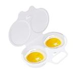 Microwave Egg Maker with 2 Cavity, 