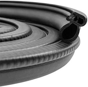 Automotive Weather Stripping Car Door Seal Strip with Side Bulb for Cars, Boats, Trucks, RVs and Home Applications - PVC Bulb Trim with EPDM Rubber Seal (25Ft)