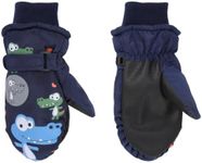 GEKMOR Kids Ski Gloves,Warmest Wate