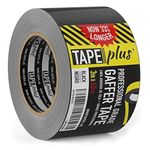Gaffers Tape - 3 Inch by 40 Yards in Black - Get 33% More! High End Professional Grade - Gaffer Tape is The Perfect Alternative to Duct Tape, Electrical Tape, and Other Adhesives