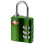 Lifeventure TSA Approved Luggage Padlock 3 Digit Heavy Duty Zinc Alloy Security Padlock, Combination Padlock, Code Lock For Suitcase Luggage Gym Locker