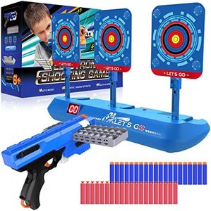 Gralal Bersaglio per Nerf, Tiro al Bersaglio con Pistola Giocattolo Pistole Giochi di Tiro Bambini 3 4 5 6 7 8 9 10 Anni Regalo Ragazzo 10 11 12 Anni Giochi da Esterno per Bambini