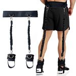 CORECISE Vertical Jumping Trainer,Leg Strength Training Resistance Band for Agility Speed Basketball Volleyball Football Jump Training