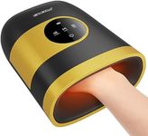CINCOM Upgraded Hand Massager, Cordless Hand Massager with Heat and Compression for Arthritis, Carpal Tunnel and Stiff Joints, Fathers Mothers Day Gifts - FSA HSA Eligible (Black Gold)
