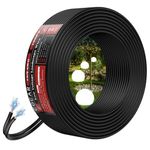 Cocar 10/2 Landscape Lighting Wire 100FT Low Voltage Landscape Wire 10/2 Outdoor Wire Direct Burial Wire 10 Gauge Wire 2 Conductor Wire for Landscape Park Yard Led Lamp Lighting System