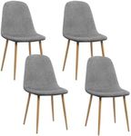 Artiss Dining Chairs Set of 4 Grey 