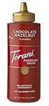 Torani Puremade Chocolate Hazelnut Squeeze Sauce, 16.5 Ounce Dark brown