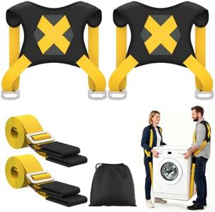 2-Person Moving Straps for Lifting with Shoulder Padded