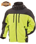 🔥NWT Frogg Toggs Pilot Guide Fishing Rain Jacket HV Green Charcoal SM Small