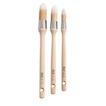 Harris Trade Round Sash Brushes 3 Pack