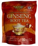 Prince of Peace American Wisconsin Ginseng Root Tea 80 Tea Bags Net 5.1 OZ