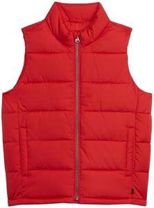 GAP Boys Puffer Vest Tomato Red 18-1660TCX, X-Large