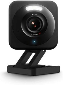 WYZE Cam v4, 2.5K WiFi Security Camera, Indoor/Outdoor Cameras for Home Security, Pet Camera/Baby Monitor, Motion Activated Spotlight/Siren, Color Night Vision, 2-Way Audio, Works with Alexa & Google