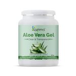 KAZIMA Pure Aloe Vera Gel for Skin and Hair, 500gm | Hydrates, Moisturizes & Soothes Irritated Skin | Pure & Natural Aloe Vera Gel for Face, Acne, Scars, Dark Circles & Sunburn