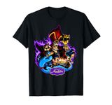 Disney Aladdin Jafar Genie Jasmine Art Graphic T-Shirt T-Shirt