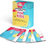 CreateFun Connection Cards for Kids - 101 Family Conversation Starters for a Deeper Connection - Engaging and Fun Conversation Cards for Ages 3 and Up to Help Improve Self-Confidence and Family Bond