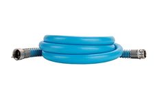 Camco EvoFlex 10-Foot Hose | 5/8-inch Diameter | Designed for Recreational Use | Drinking Water Safe | Super Flexible (22592), Blue