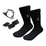 THE STYLE SUTRA® 2X Unisex Electric Heated Sock with Battery Box Foot Warmer for Cycling Battery case USB | Health & Beauty | Medical, Mobility & Disability | Orthopedics & Supports