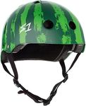 S1 Lifer Helmet for Skateboarding, BMX, and Roller Skating - EPS Fusion Foam, CPSC & ASTM Certified - Watermelon Medium (54.6 cm)