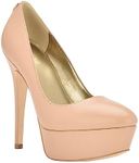 GUESS Women's Cador Pump, Light Natural, 8.5