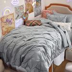 Bedsure Twin Comforter Set with She