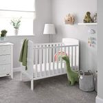 Obaby Grace Mini Cot Bed, White