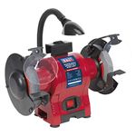 Sealey Bg150Wl Bench Grinder 150Mm with Work Light 250W/230V